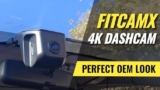 FitcamX 4K Dash Cam Review (2026): The Perfect OEM Look, But Is the Video Good?